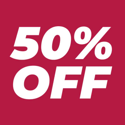 50% OFF!